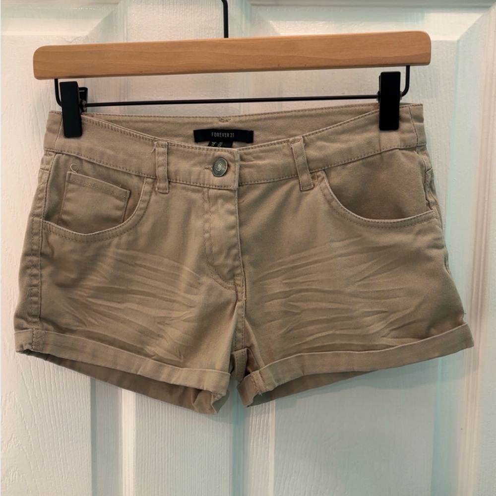 Forever 21 Khaki Shorts